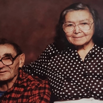 My maternal Grandparents, Late Mr. Enock sr. and Martha Poitras (hard working, kind, and loving people... )....  Peepeekisis First Nation 
